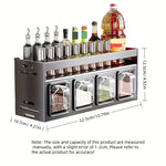 Range-Épices Mural en Acier Inoxydable — Multi-Usage pour Cuisine