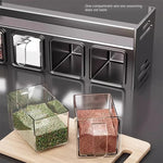 Range-Épices Mural en Acier Inoxydable — Multi-Usage pour Cuisine